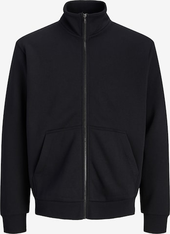 JACK & JONES Sweatjacke 'JJEBradley' in Schwarz: Vorderseite