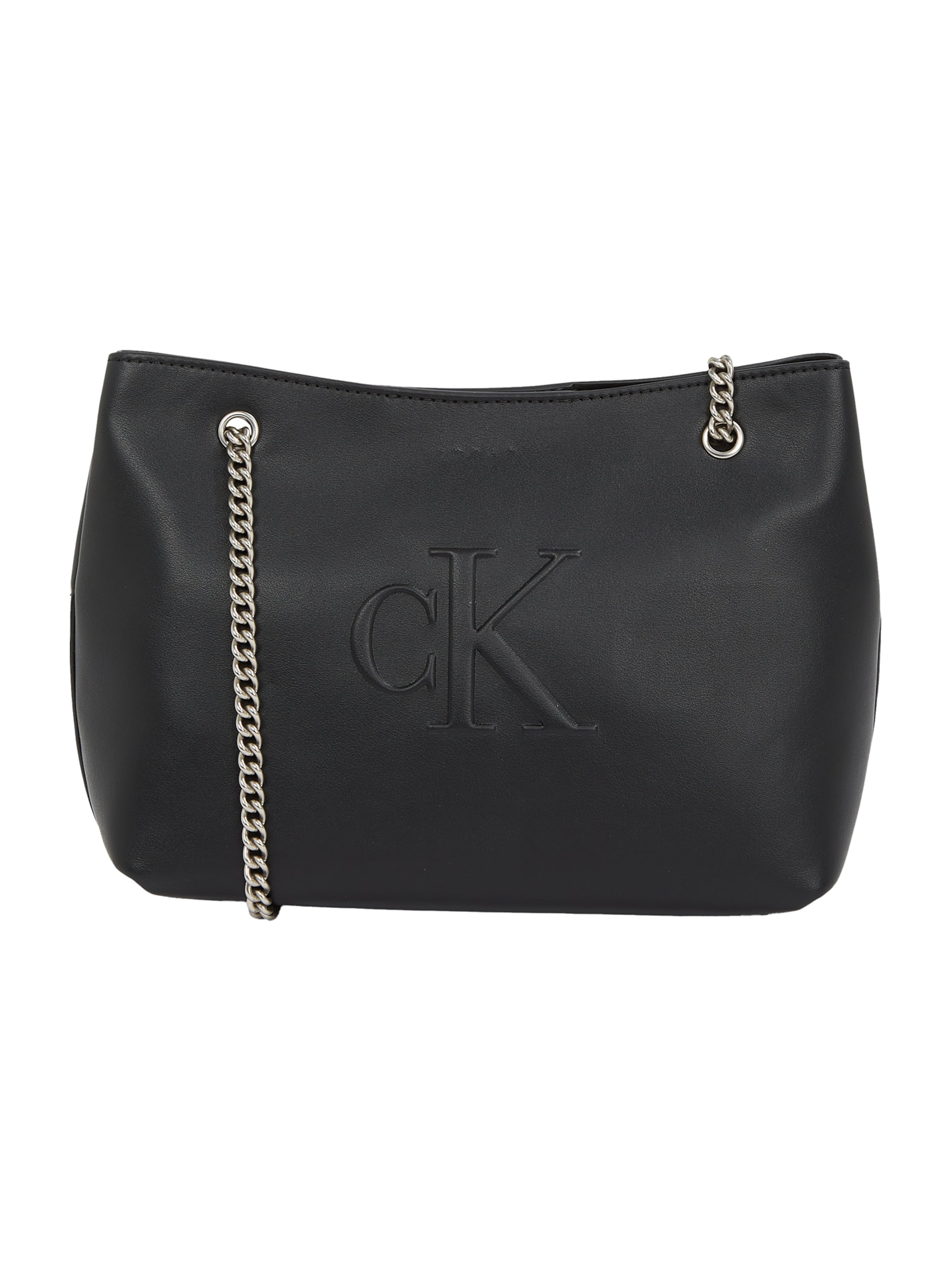 Borsa a spalla di Calvin Klein in nero: frontale