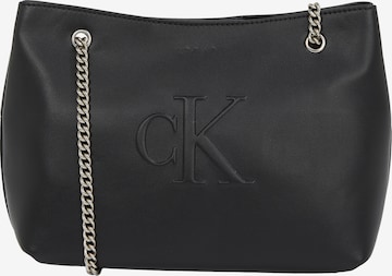 Calvin Klein Jeans Τσάντα ώμου σε μαύρο: μπροστά