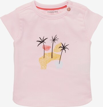 T-Shirt Noppies en rose : devant