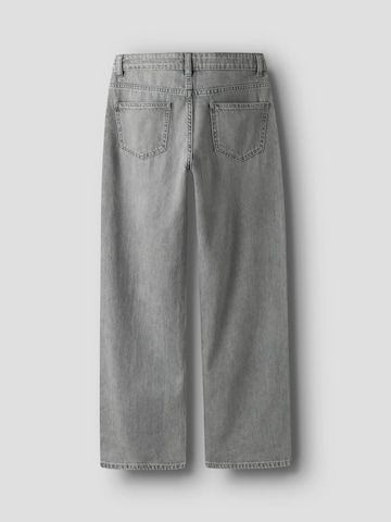 LMTD Wide Leg Jeans 'NLFBett' in Grau