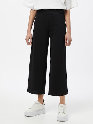 JDY Wide leg Broek 'Catia' in Zwart: voorkant