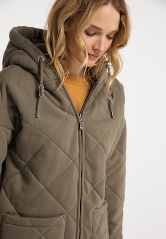 DreiMaster Vintage - Sudadera con cremallera en verde