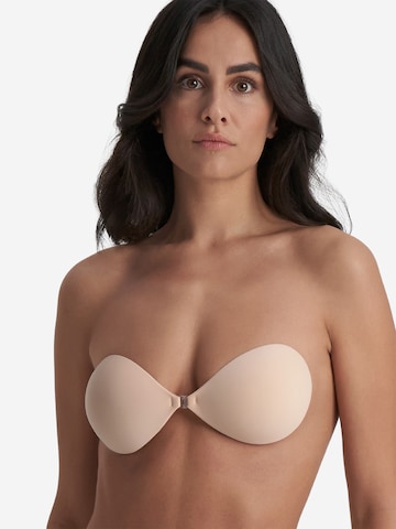 Soutien-gorge Bye Bra en beige : devant
