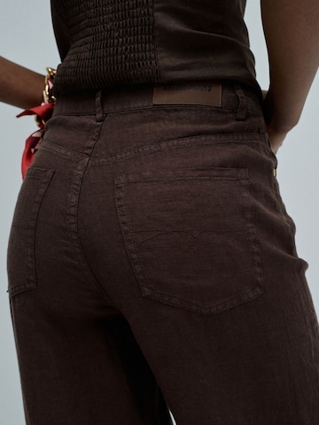 Salsa Jeans Wide Leg Chinohose in Weiß