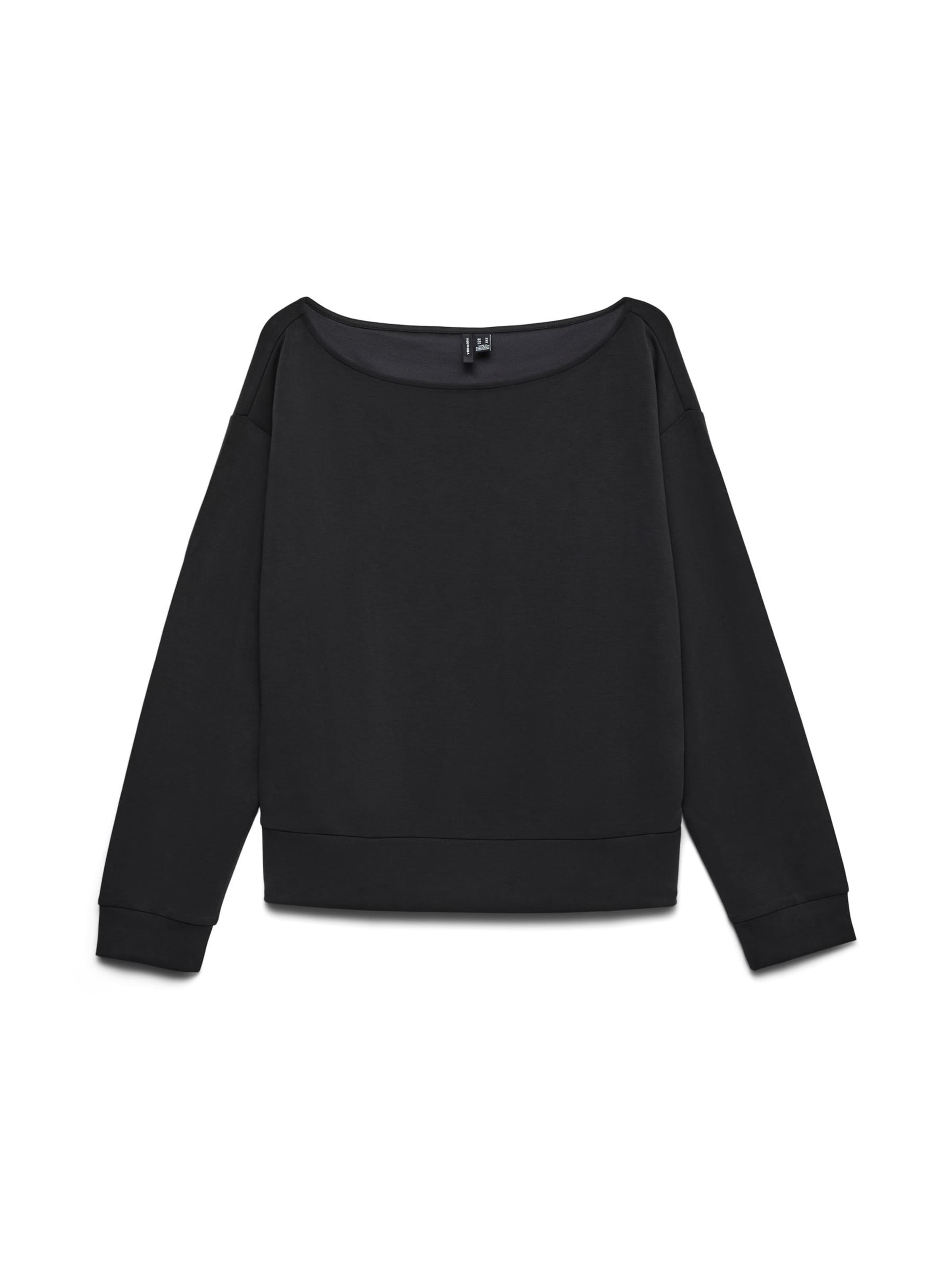 VERO MODA - Sudadera en negro: frente