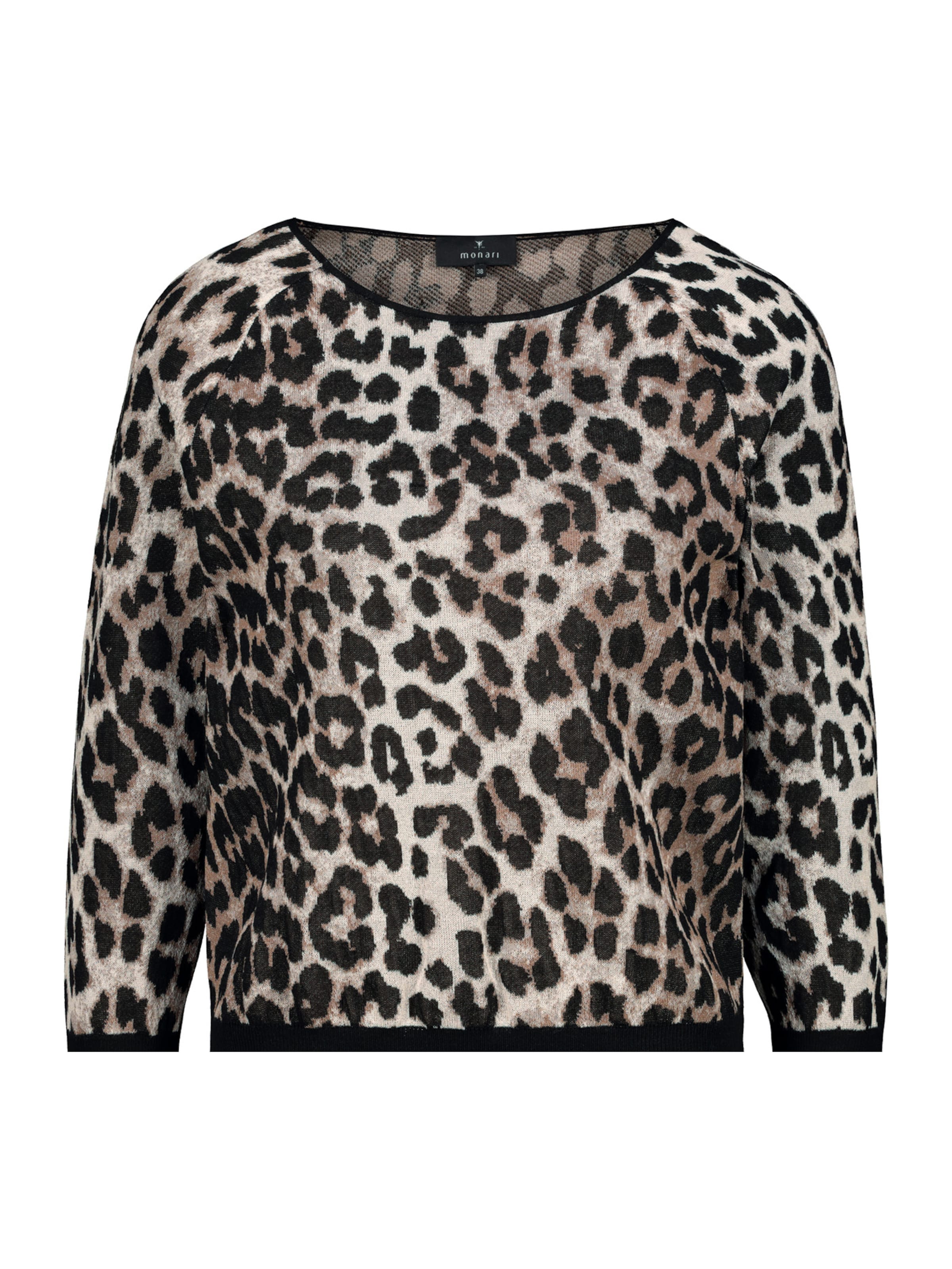 monari Πουλόβερ σε μαύρο: μπροστά