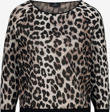 juoda monari Megztinis: priekis