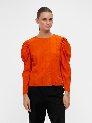 OBJECT Blouse 'ANDIA' in Oranje: voorkant