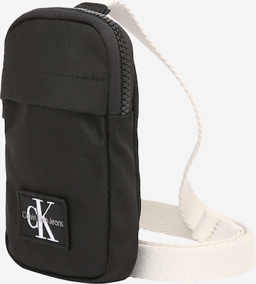 Calvin Klein Jeans حقيبة بلون أسود: الأمام