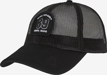 Karl Kani Cap in Black: front