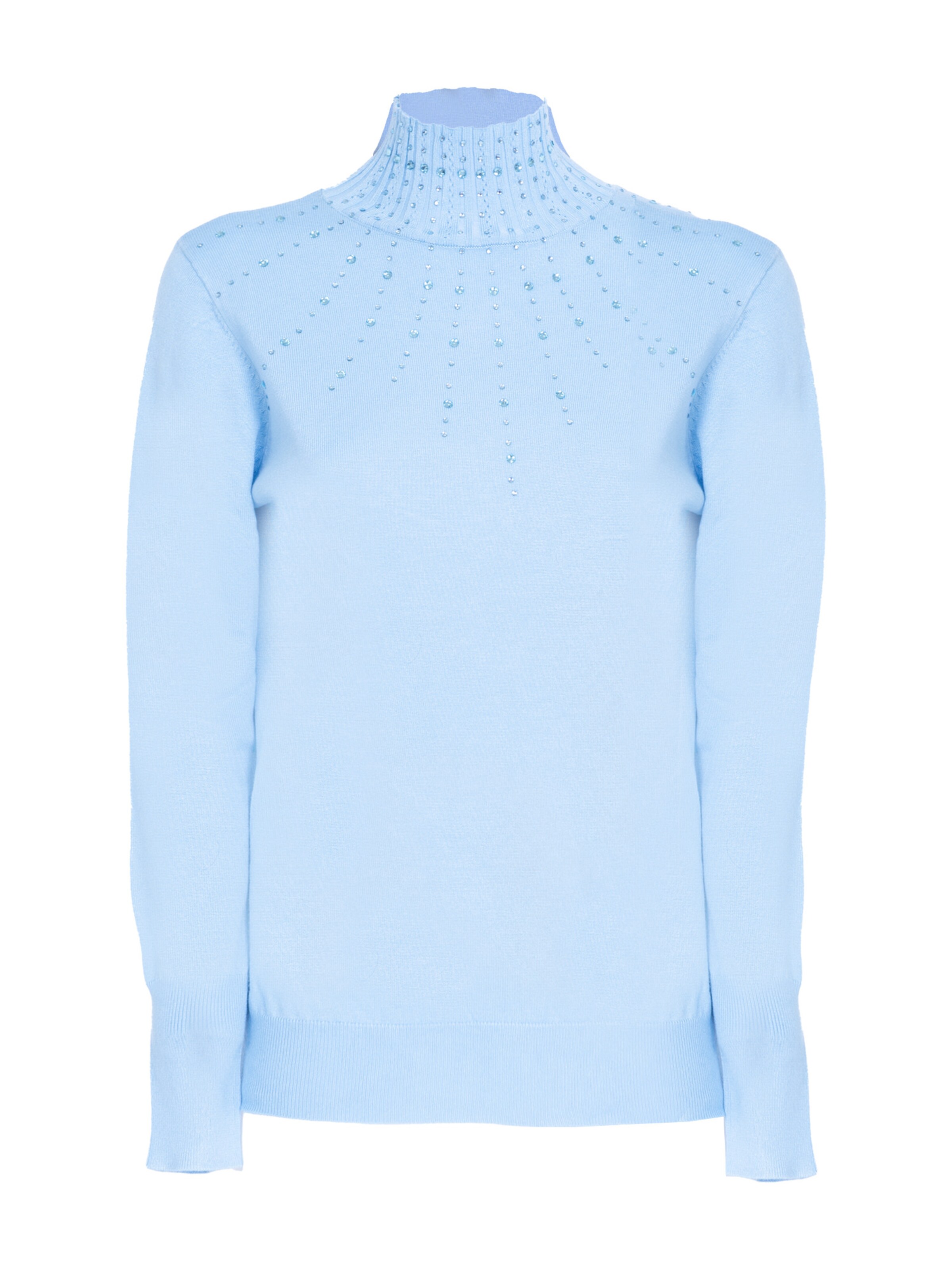 Influencer Sweater in Blue: front