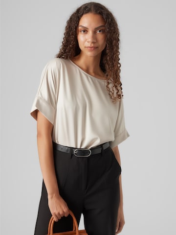 VERO MODA - Blusa 'MERLE' em cinzento