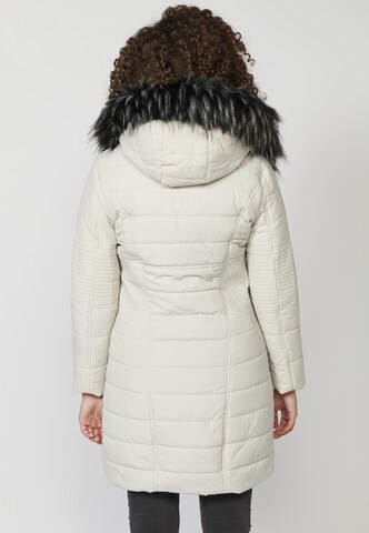 Parka d’hiver KOROSHI en blanc