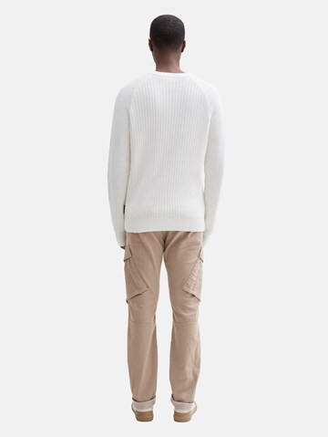 TOM TAILOR Tapered Functionele broek in Bruin