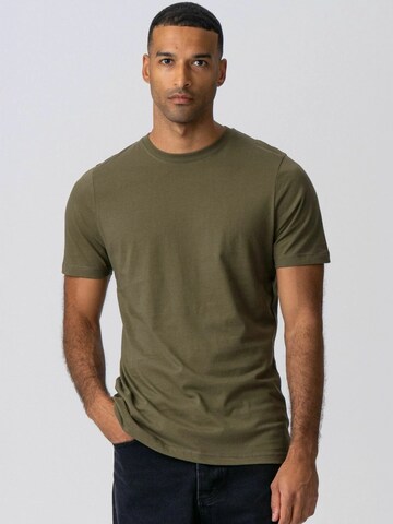 Fit confort Chemise ' Organic Basic ' TEESHOPPEN en vert