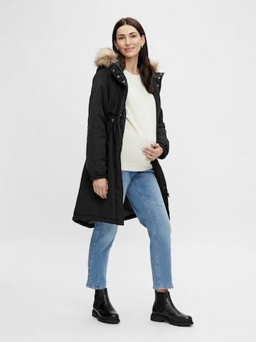 Parka d’hiver 'Jessa' MAMALICIOUS en noir