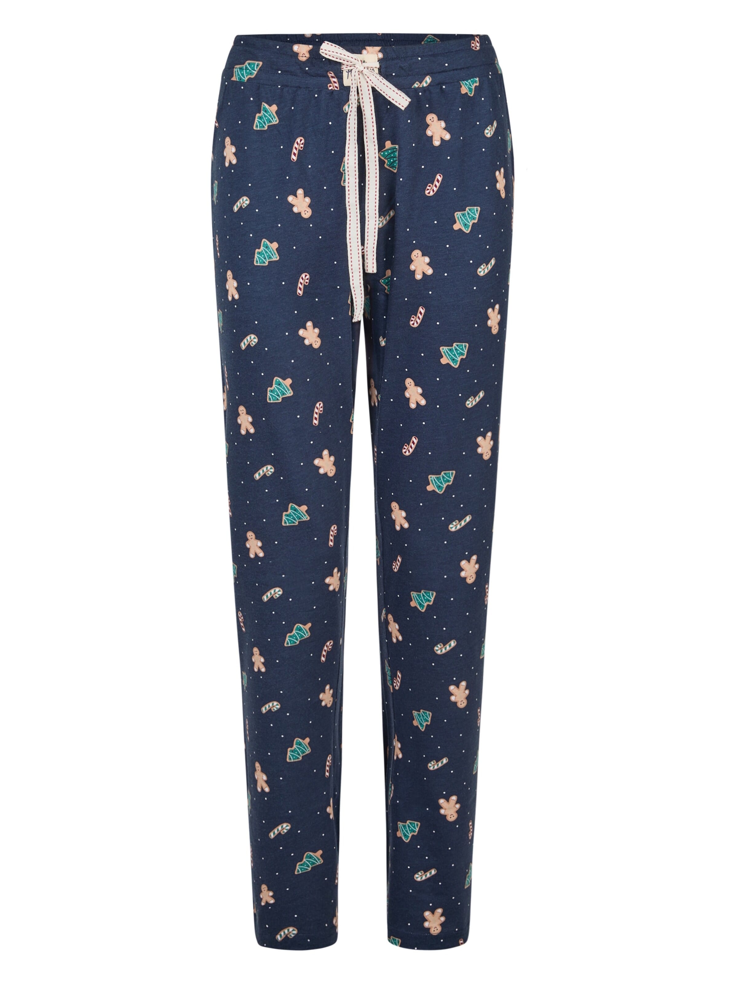 Pyjama 'Christmas' Happy Shorts en bleu