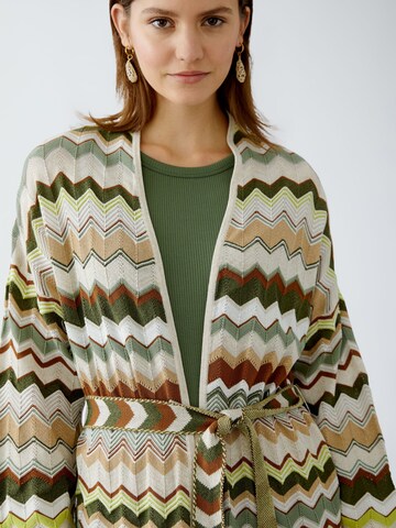 OUI Knit Cardigan in Green