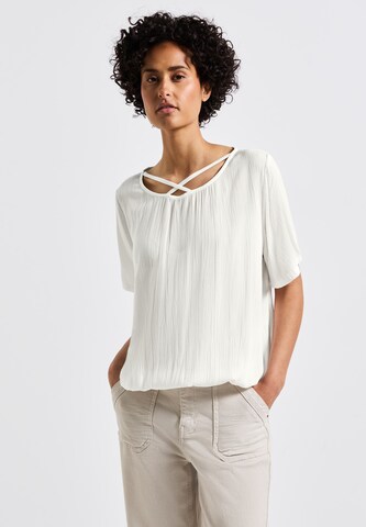STREET ONE Bluse in Weiß: Vorderseite