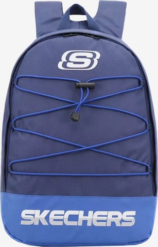 SKECHERS Backpack 'Skechers Pomona Backpack' in Blue: front