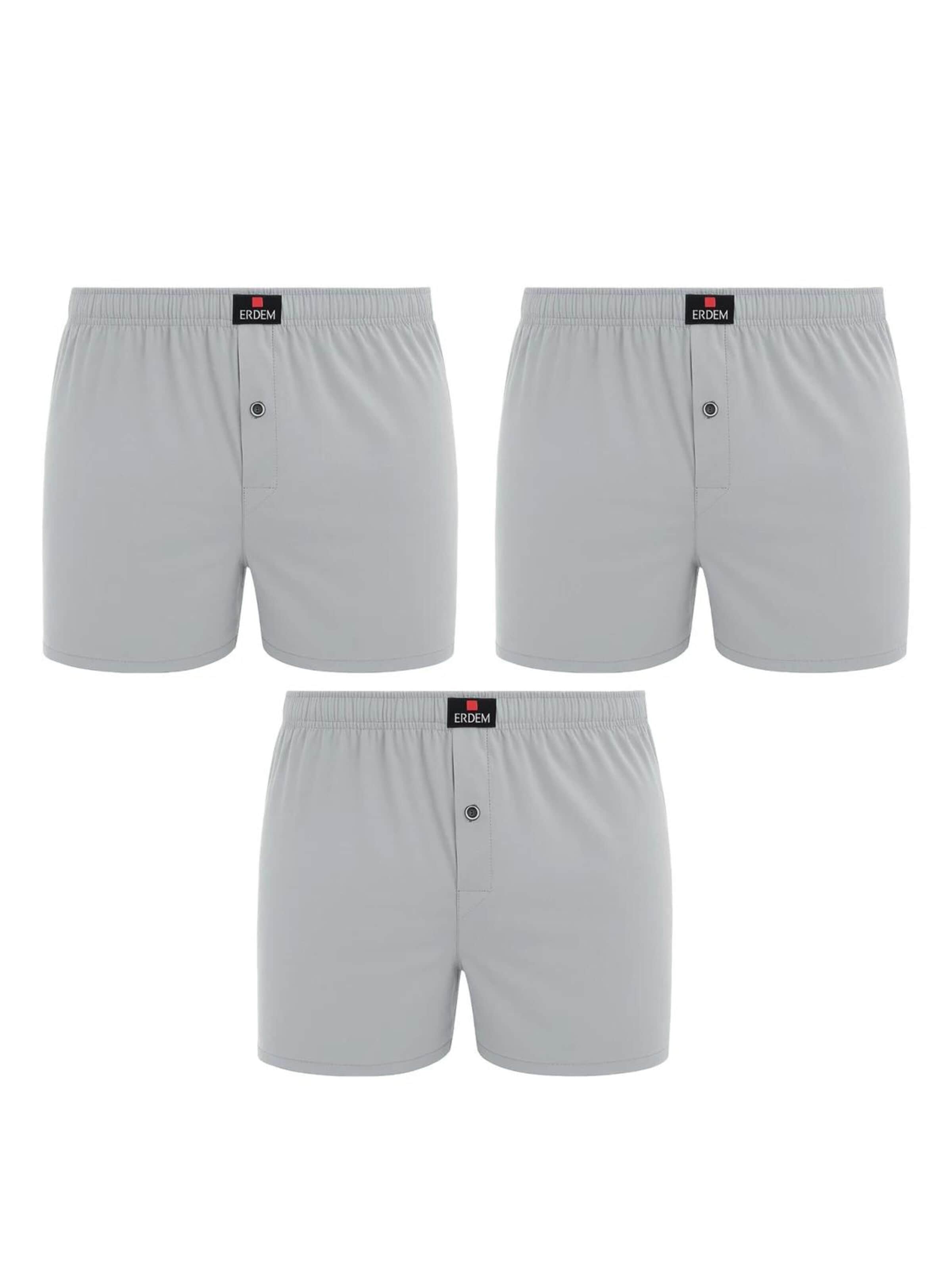 Erdem Boxershorts in Grau: Vorderseite
