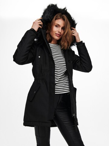 ONLY Winterparka 'Iris' in Zwart