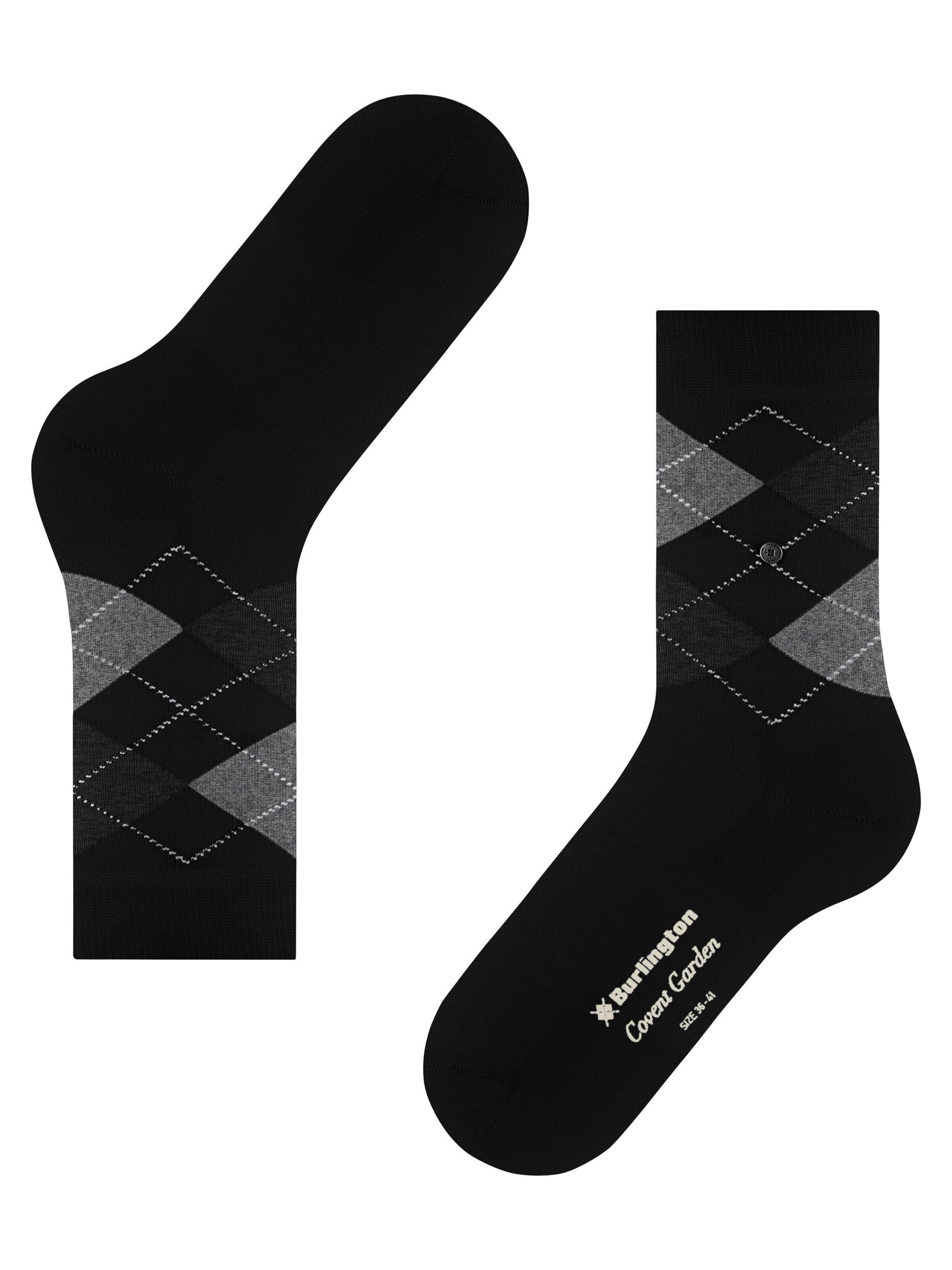 BURLINGTON Socks 'Covent Garden' in Black