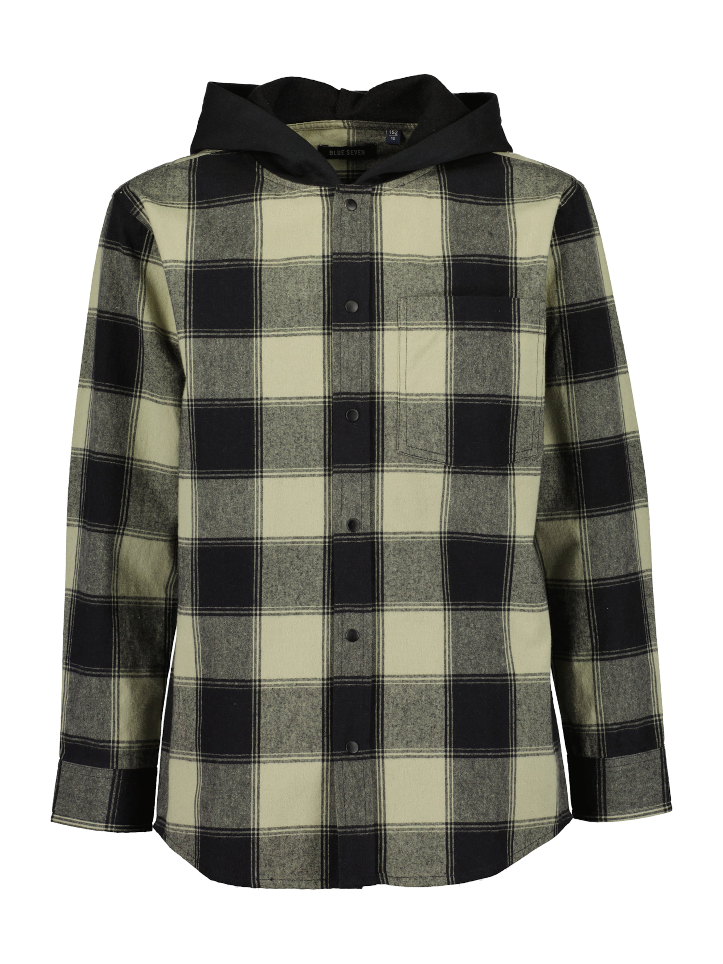 Comfort Fit Cămașă de la BLUE SEVEN pe verde: față