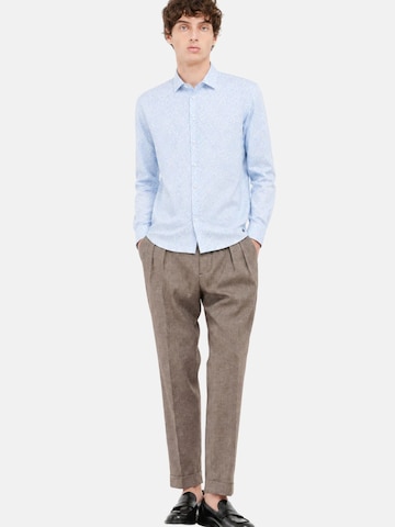 Manuel Ritz Regular fit Button Up Shirt in Blue