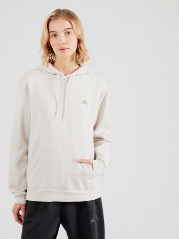 ADIDAS SPORTSWEAR Sportsweatshirt in Beige: Vorderseite