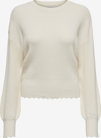 Pull-over 'ONLIbi' ONLY en beige : devant