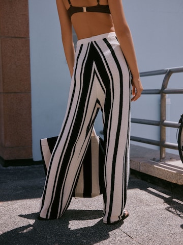 Wide Leg Pantalon Next en noir