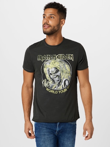 AMPLIFIED Shirt 'IRON MAIDEN' in Black: front