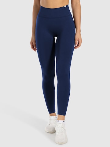 Smilodox Skinny Leggings ' Amaze Pro ' in Blue: front