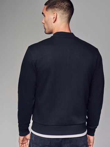 Next - Sudadera con cremallera en negro