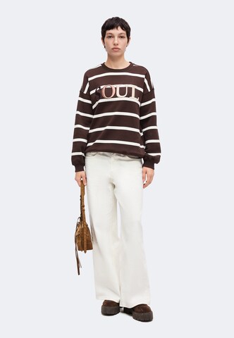 Smith&Soul Sweatshirt i brun