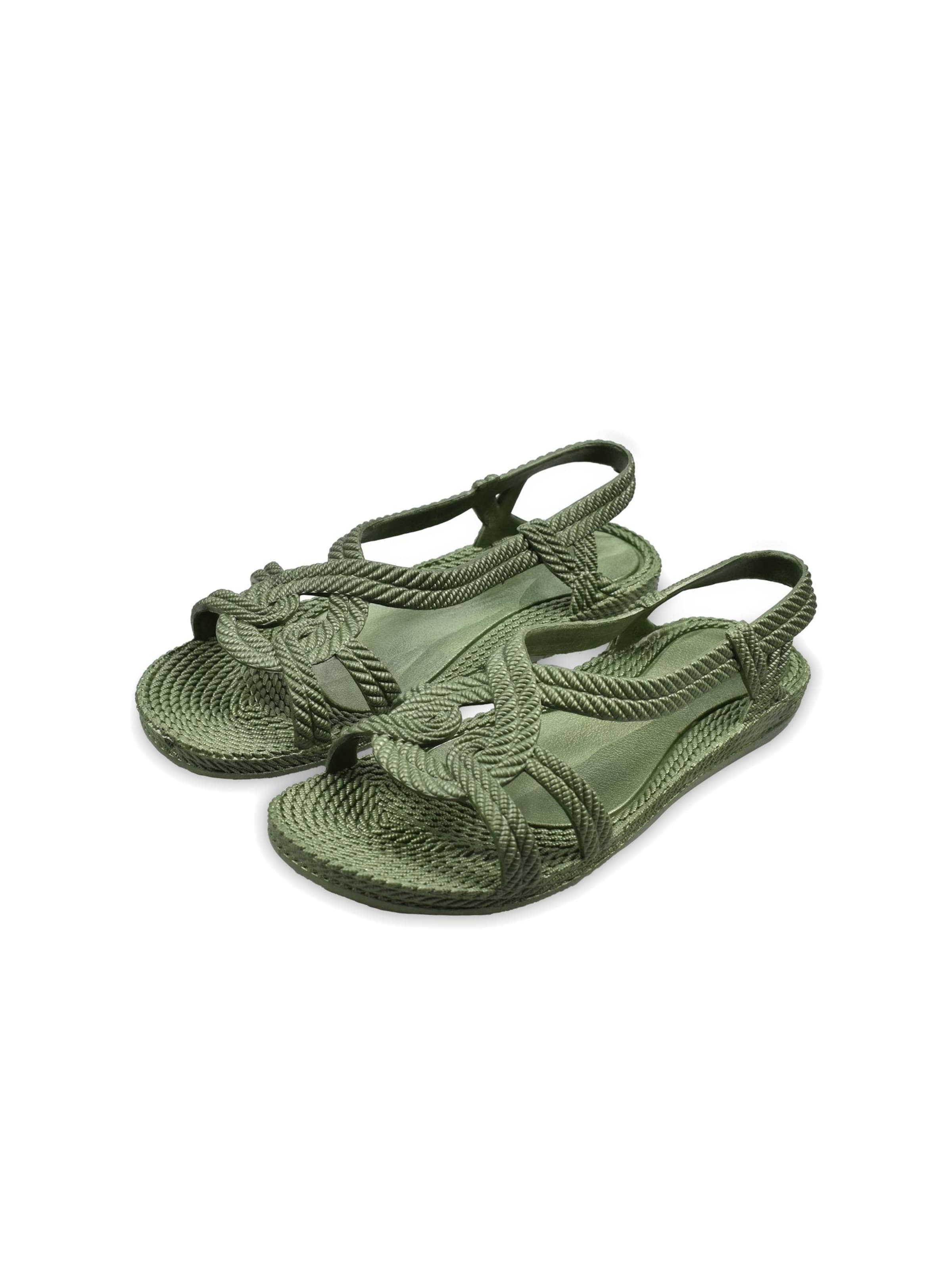 Brasileras - Sandalias 'Esmirna' en verde