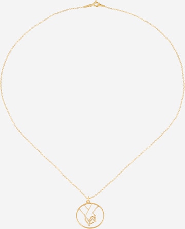 Fräulein Wunder Necklace 'Together' in Gold: front