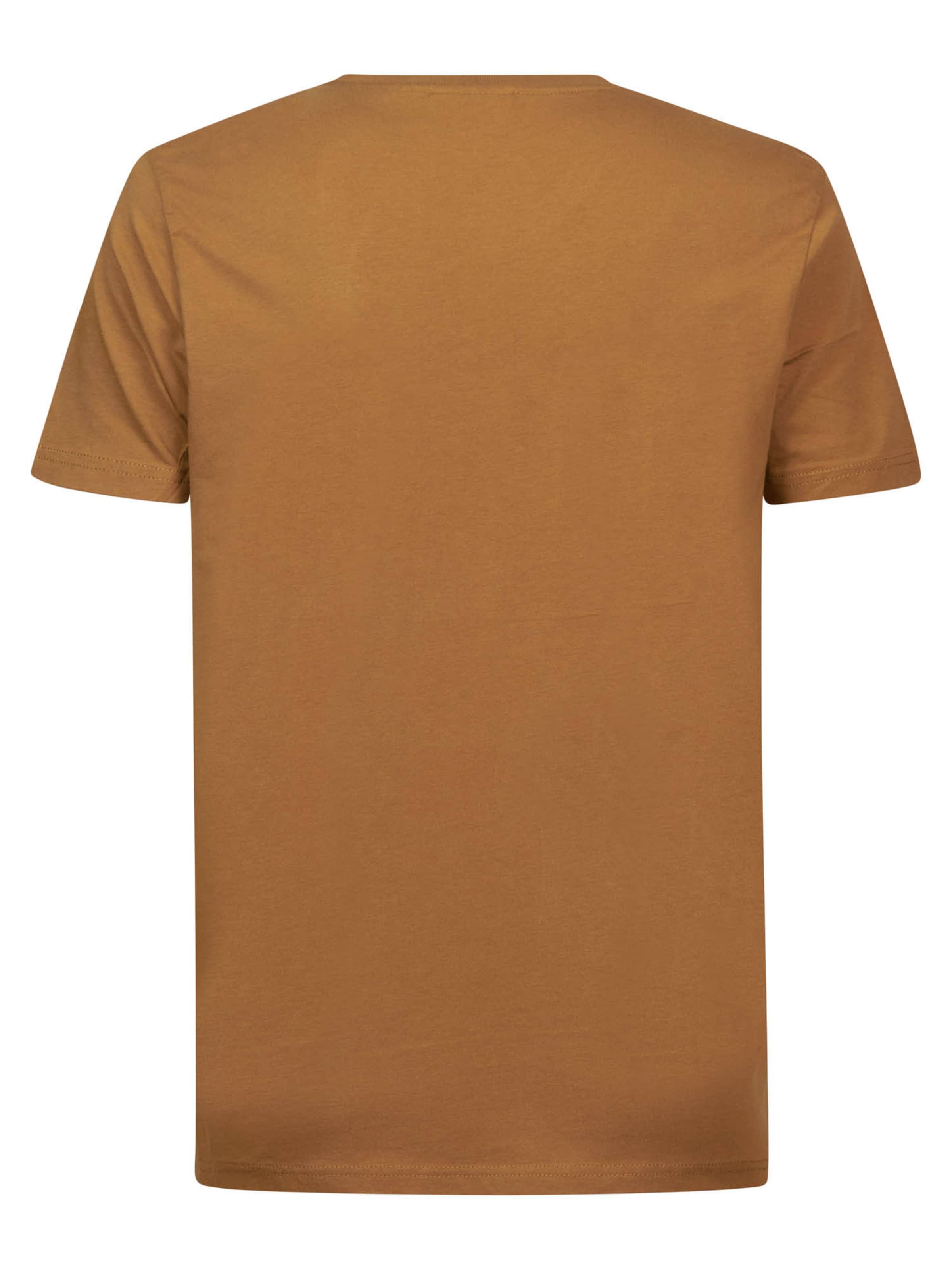 Petrol Industries - Camiseta 'Classic' en marrón