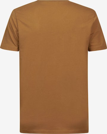 Petrol Industries T-Shirt 'Classic' in Braun