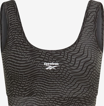 Reebok Sports Bra in Black: front