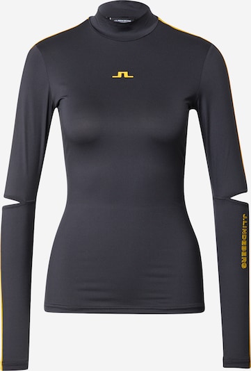 J.Lindeberg Performance Shirt 'Diane' in Yellow / Black, Item view