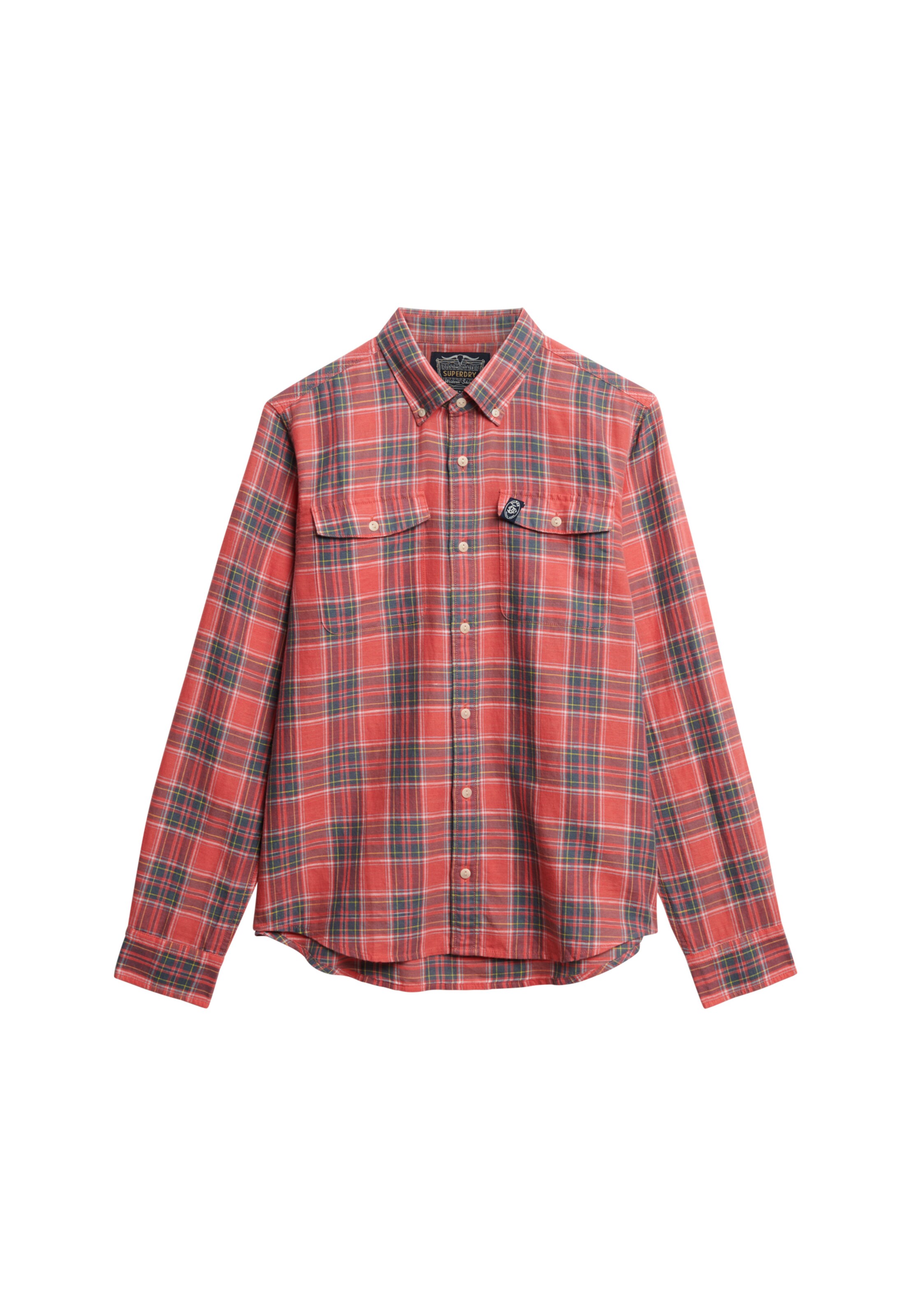 Superdry Overhemd in Rood: voorkant