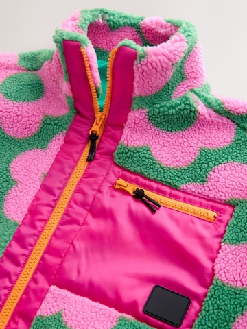 Jachetă  fleece de la Next pe roz