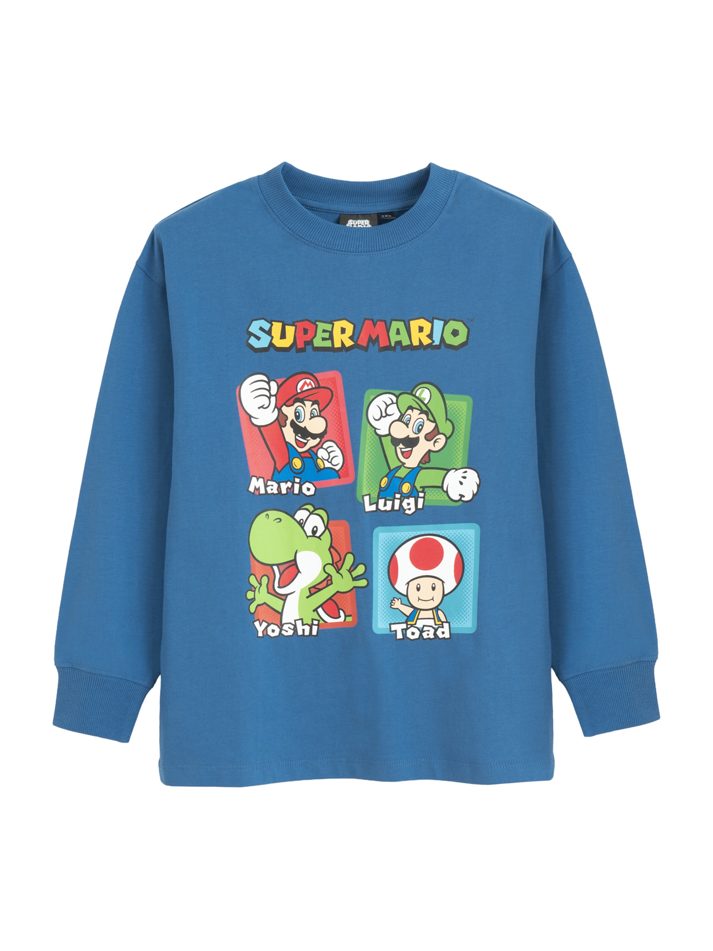 Cool Club Tréning póló - kék: elől