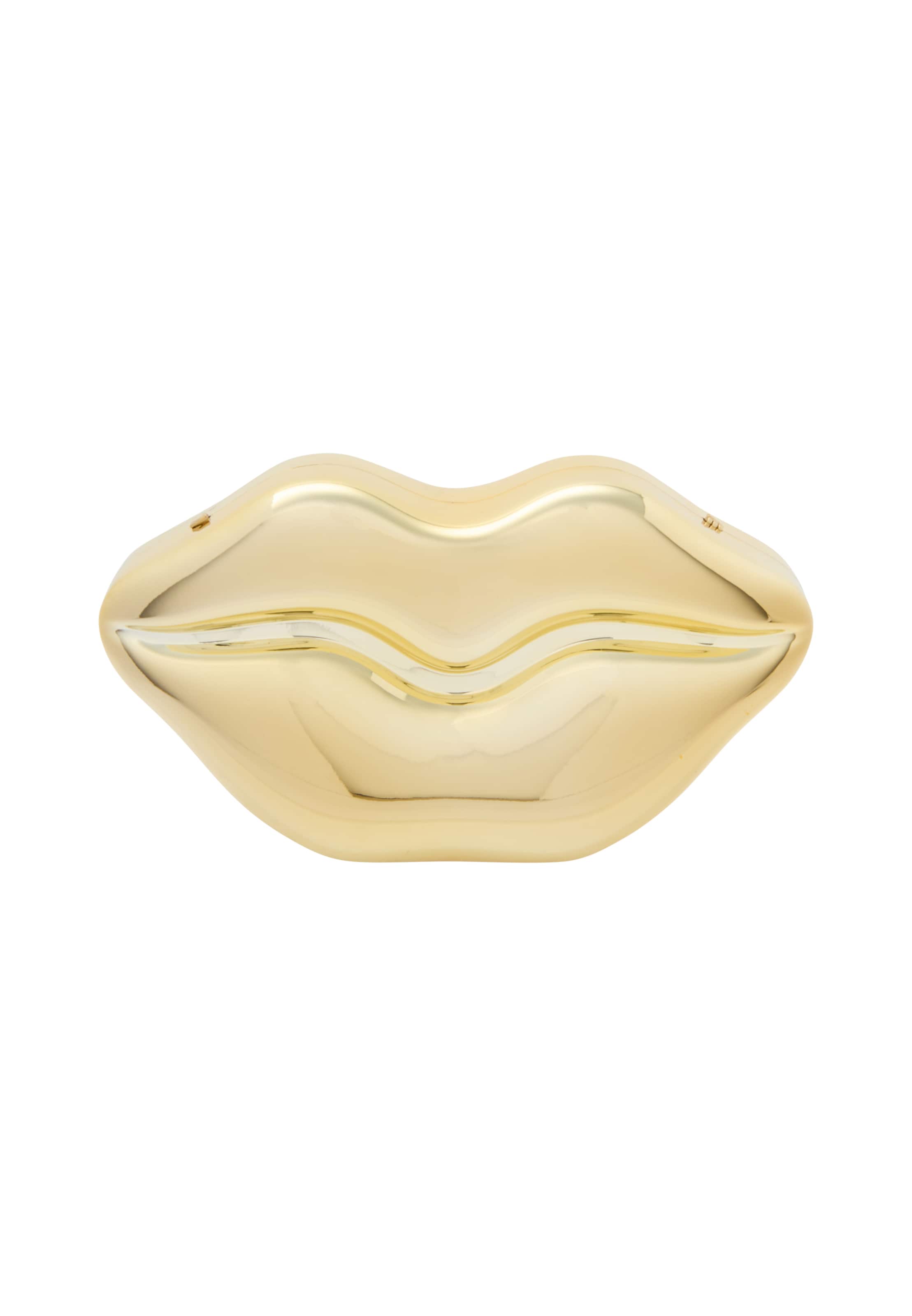 myMo at night Listová kabelka - Zlatá: predná strana