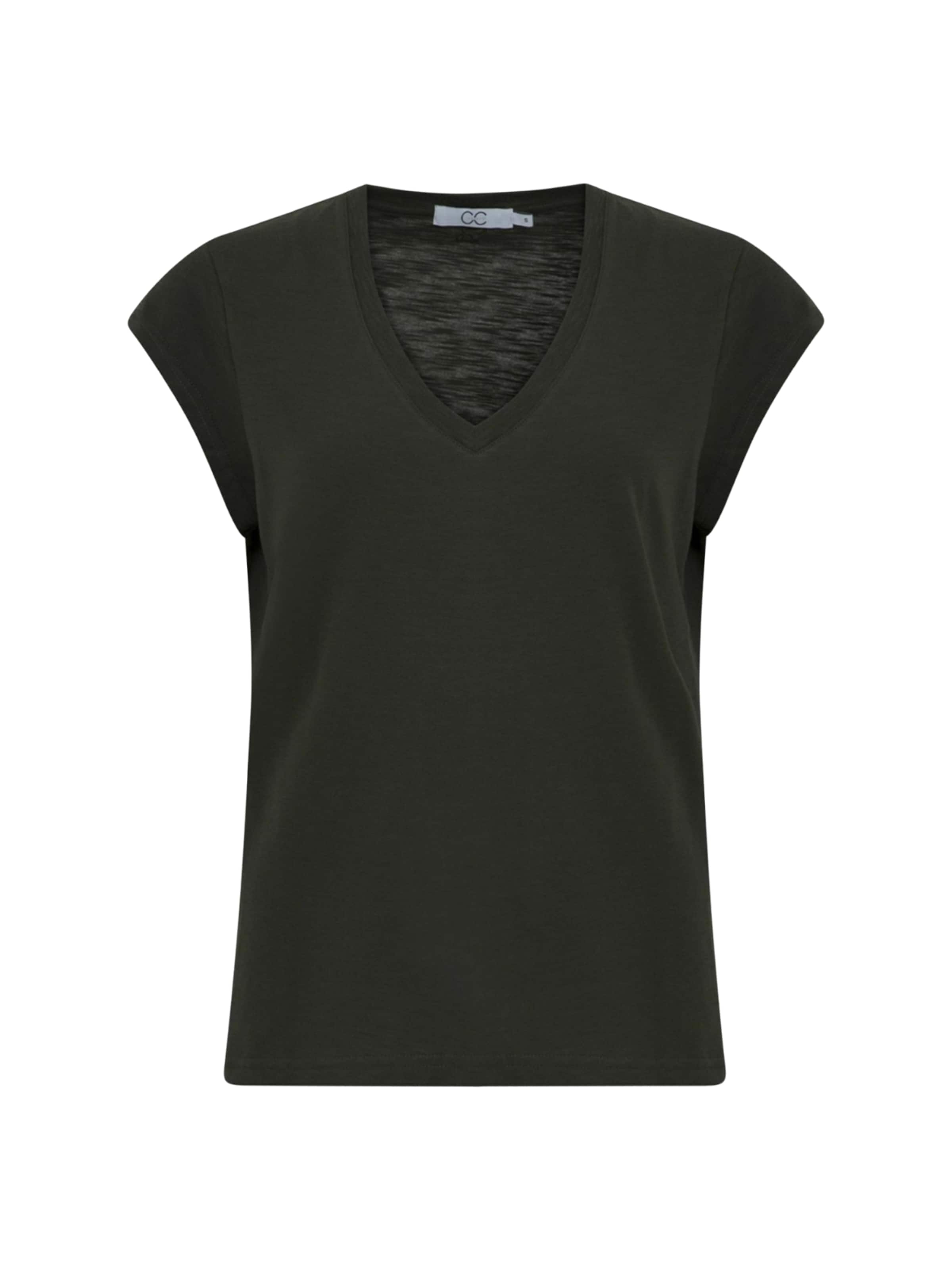 Coster Copenhagen Top ' CC ' w kolorze zielony: przód