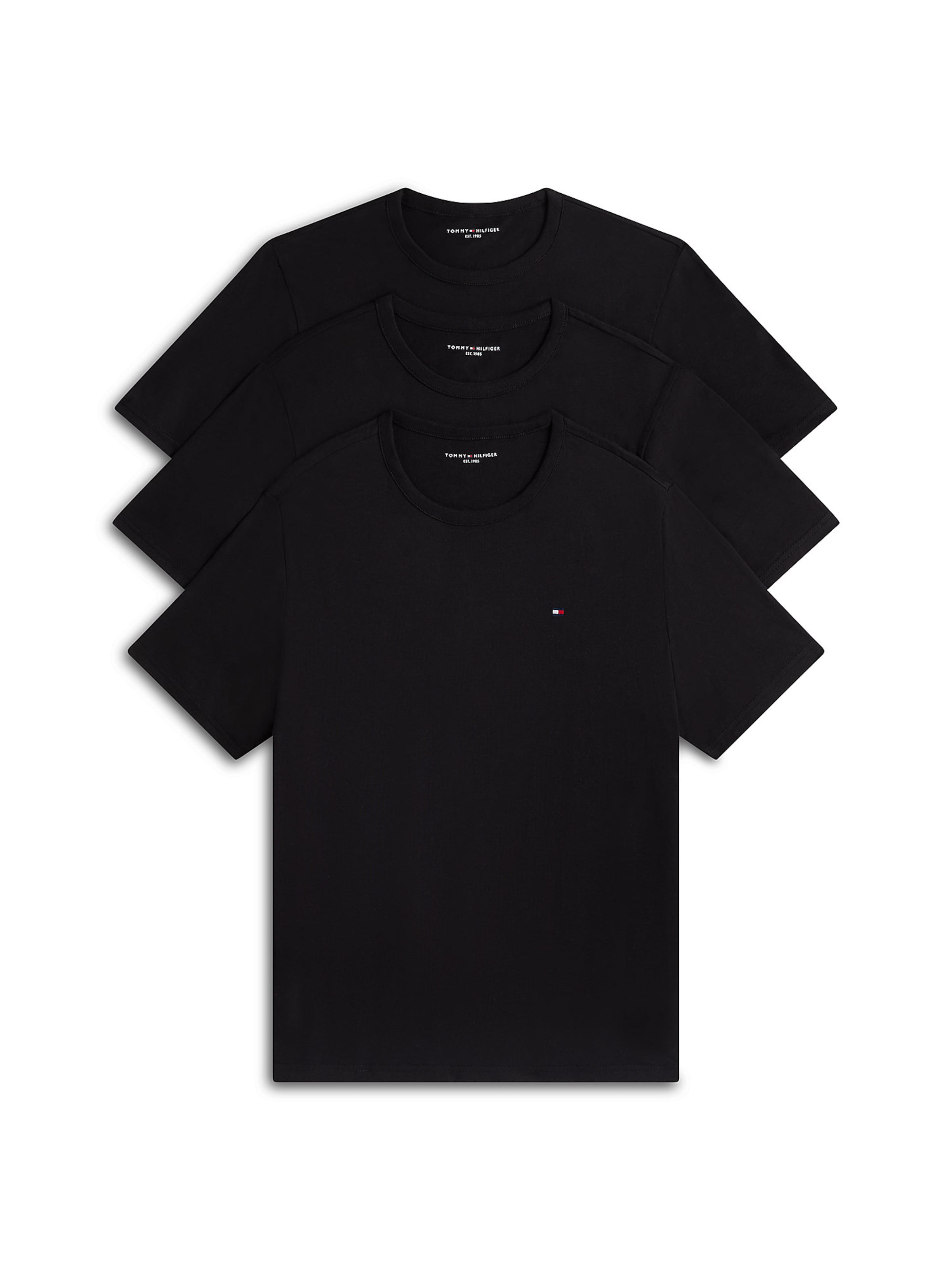 Maillot de corps Tommy Hilfiger Underwear en noir : devant