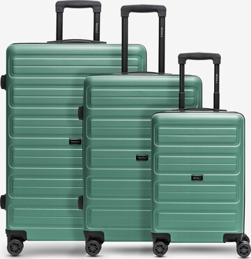 Ensemble de bagages Redolz en vert : devant